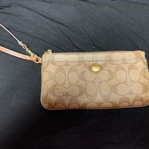 Coach wristlet